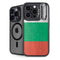 Bulgarian Flag Distressed iPhone 14 Pro Max Kickstand Case